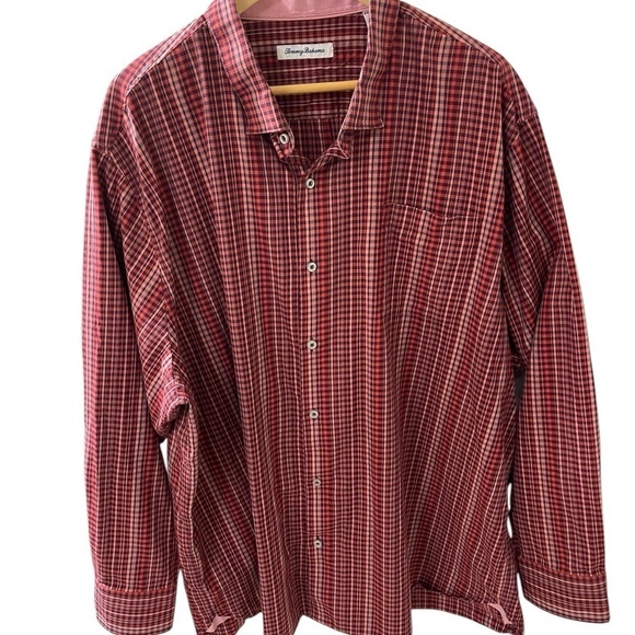 Tommy Bahama 100% Cotton Patterned Men’s 3Xl Button Down Long sleeve Men’s Shirt - Picture 1 of 10